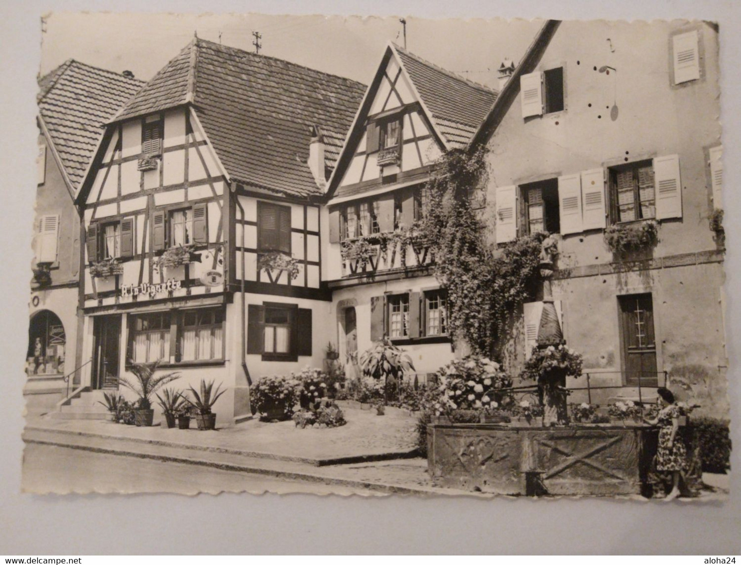 67 DAMBACH LA VILLE AUBERGE LA VIGNETTE - 6879 - Dambach-la-ville