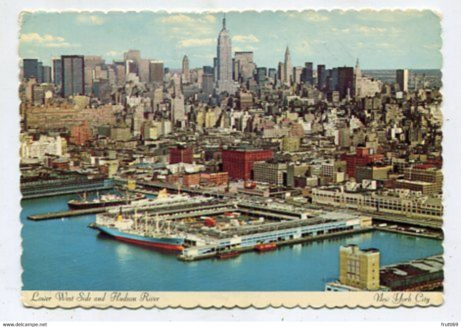 AK 114609 USA - New York City - Lower West Side And Hudson River - Multi-vues, Vues Panoramiques