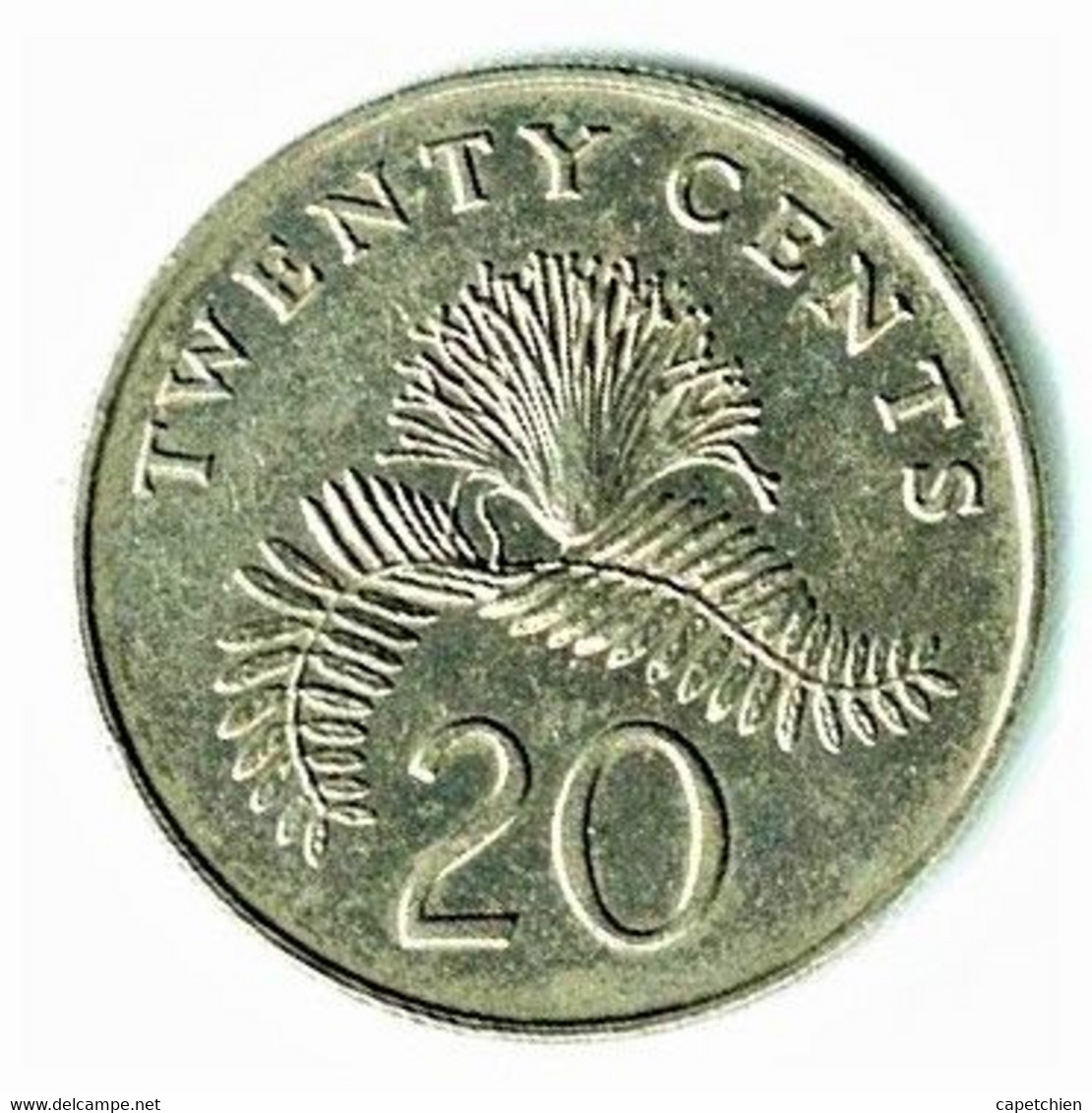 SINGAPOUR / 20 CENTS / 1986 / ETAT SUP. - Tanzania