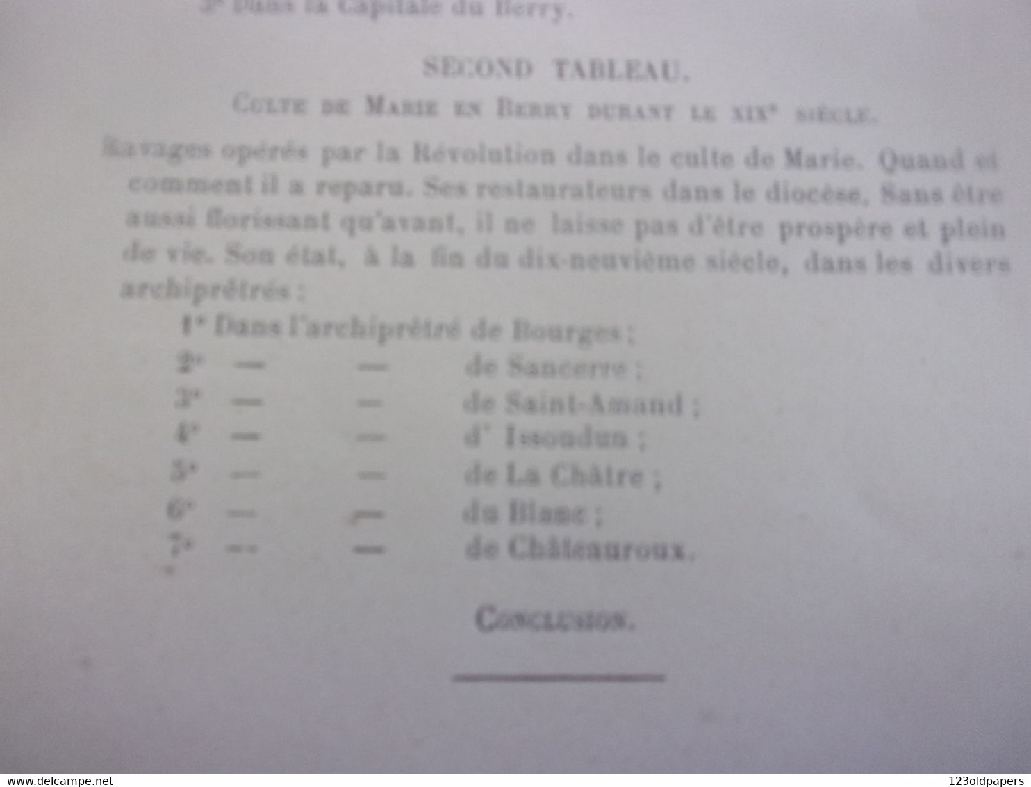 ♥️  BERRY CHER INDRE  LE CULTE DE MARIE EN BERRY 1906 PAR L ABBE G BOSC CURE DE THAUMIERS 32 PAGES - Centre - Val De Loire