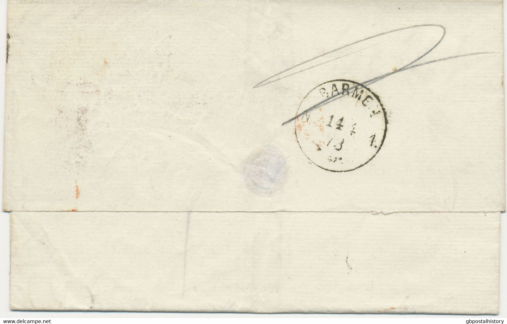 GB 1873 QV 1½ D LE Pl. (1) Pair "ED-EE" Multiple Postage On Superb SAMPLE-cover, Handwritten "Sample Of Silk Of No Value - Briefe U. Dokumente