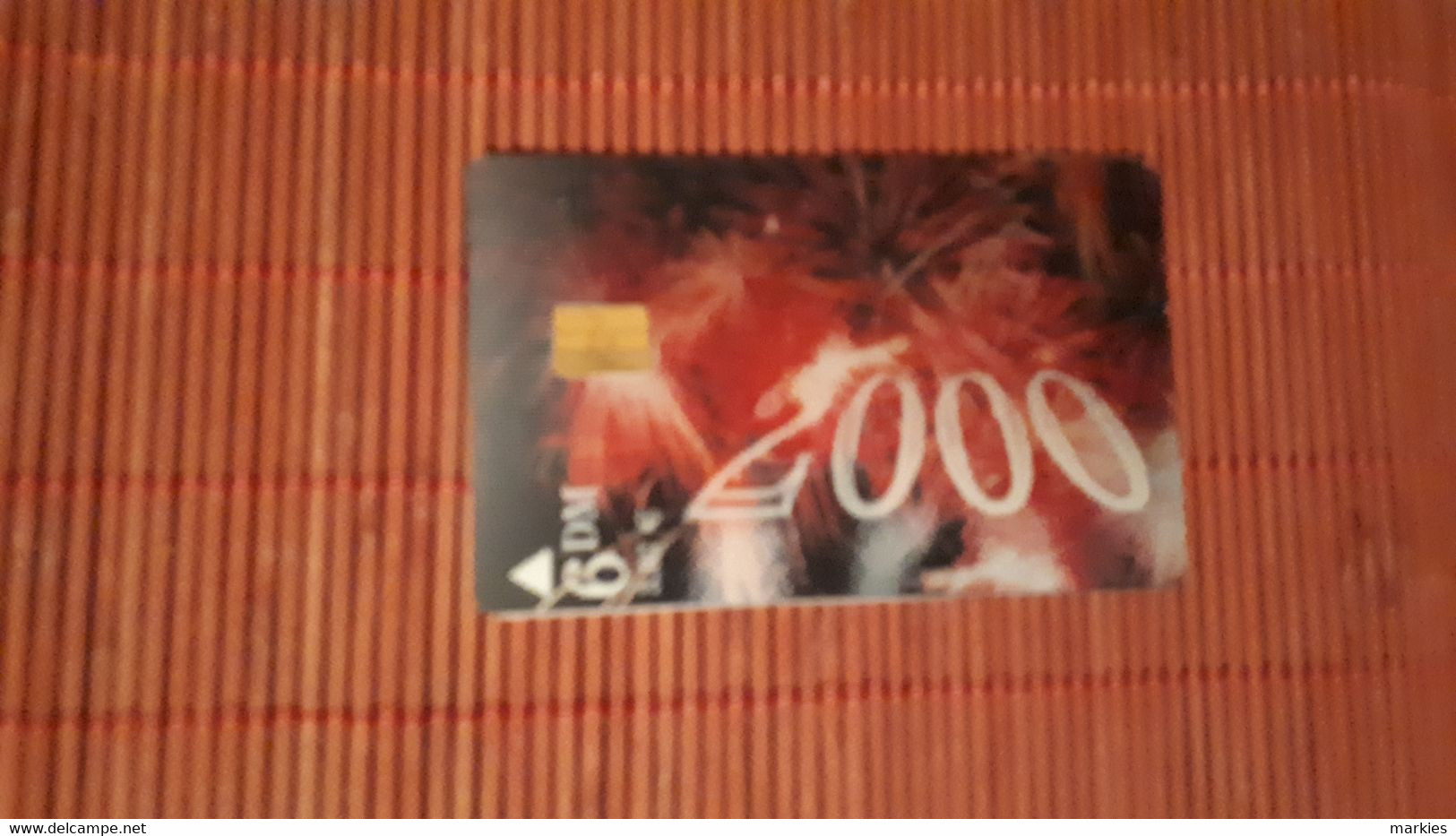 Phonecard Happy New Year 2000 (Mint,New) Only 10.000 EX Made Rare - Navidad