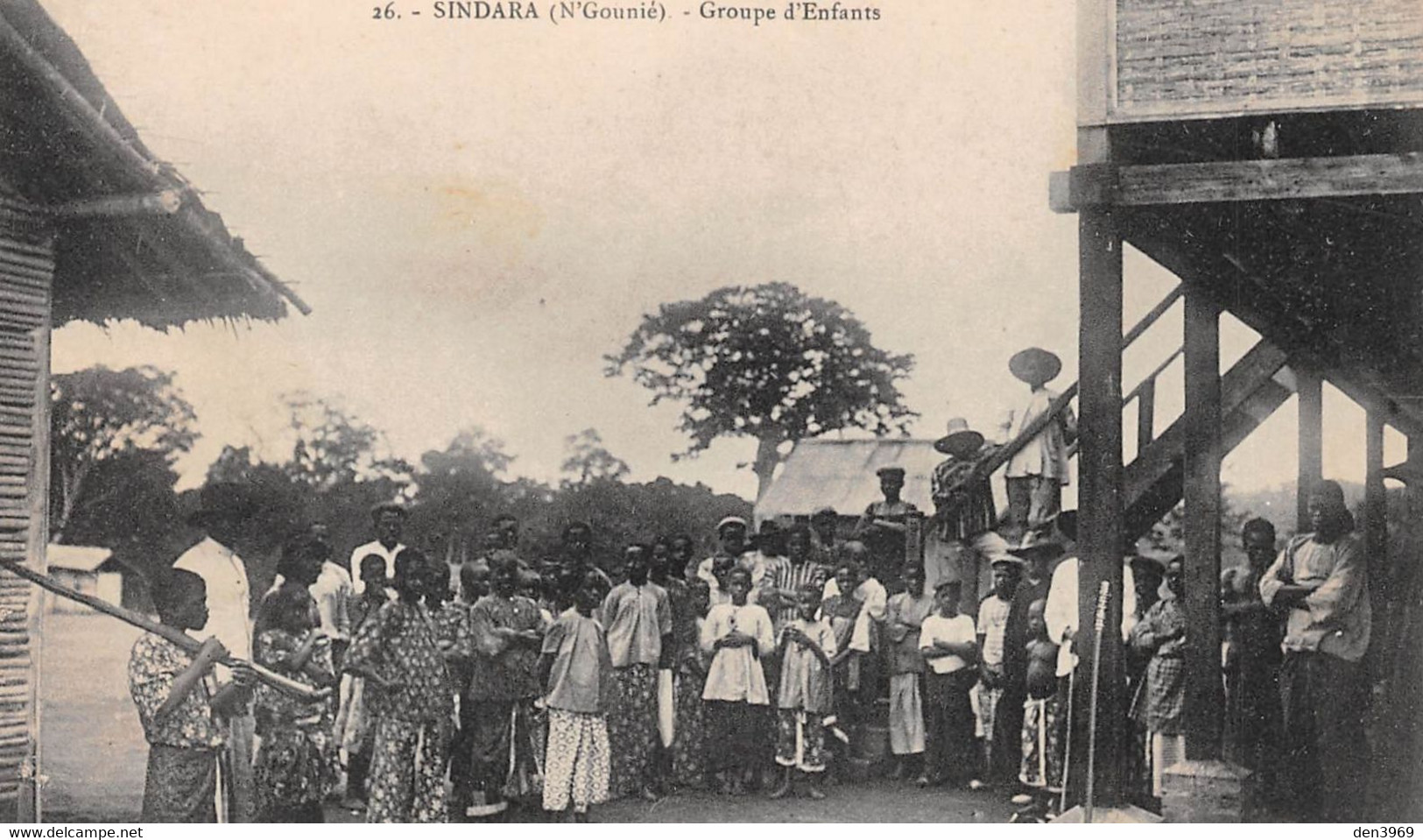 Afrique - GABON - Sindara (N'Gounié) - Groupe D'Enfants - Gabon