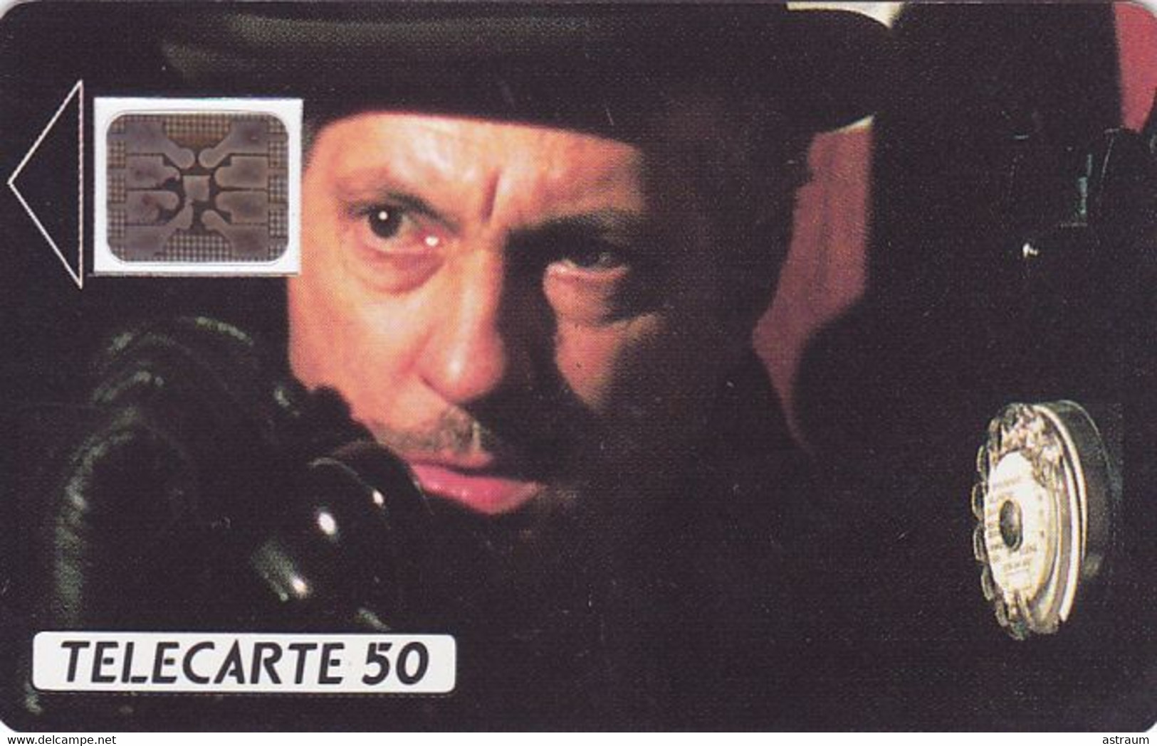 Telecarte Variété - F 99 B  - Michel Saerrault - ( Surimpression Gordon  ) - Variétés