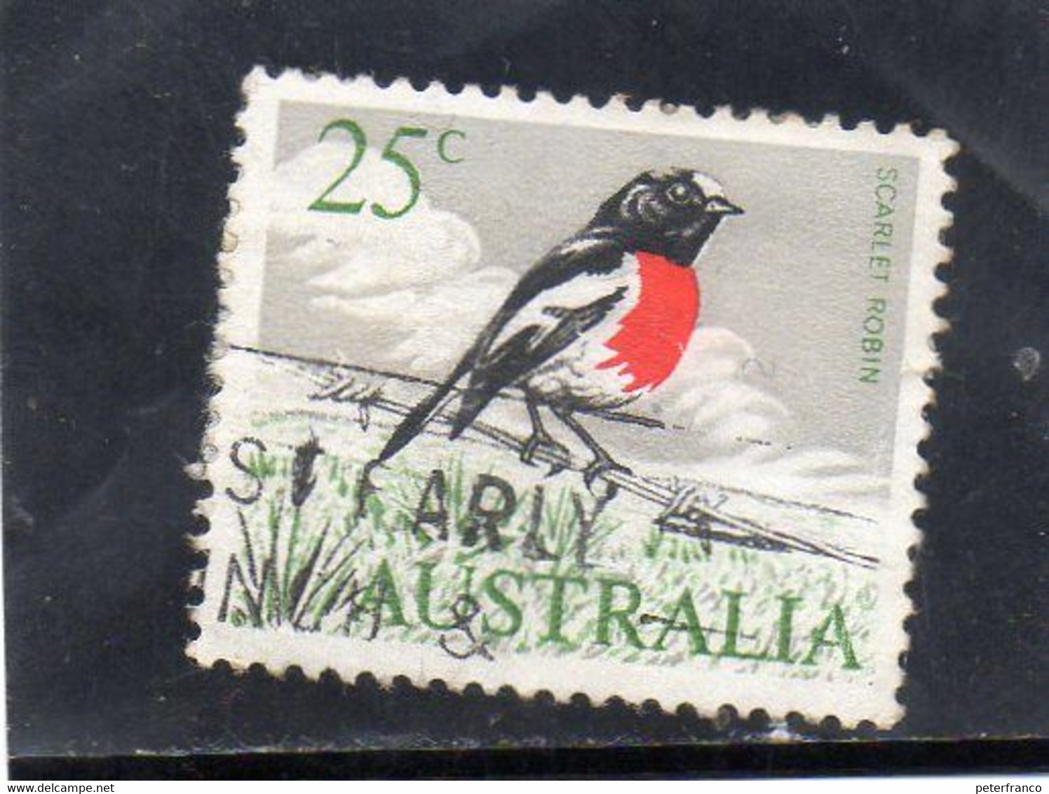 1966 Australia - Petroica Multicolor - Mussen