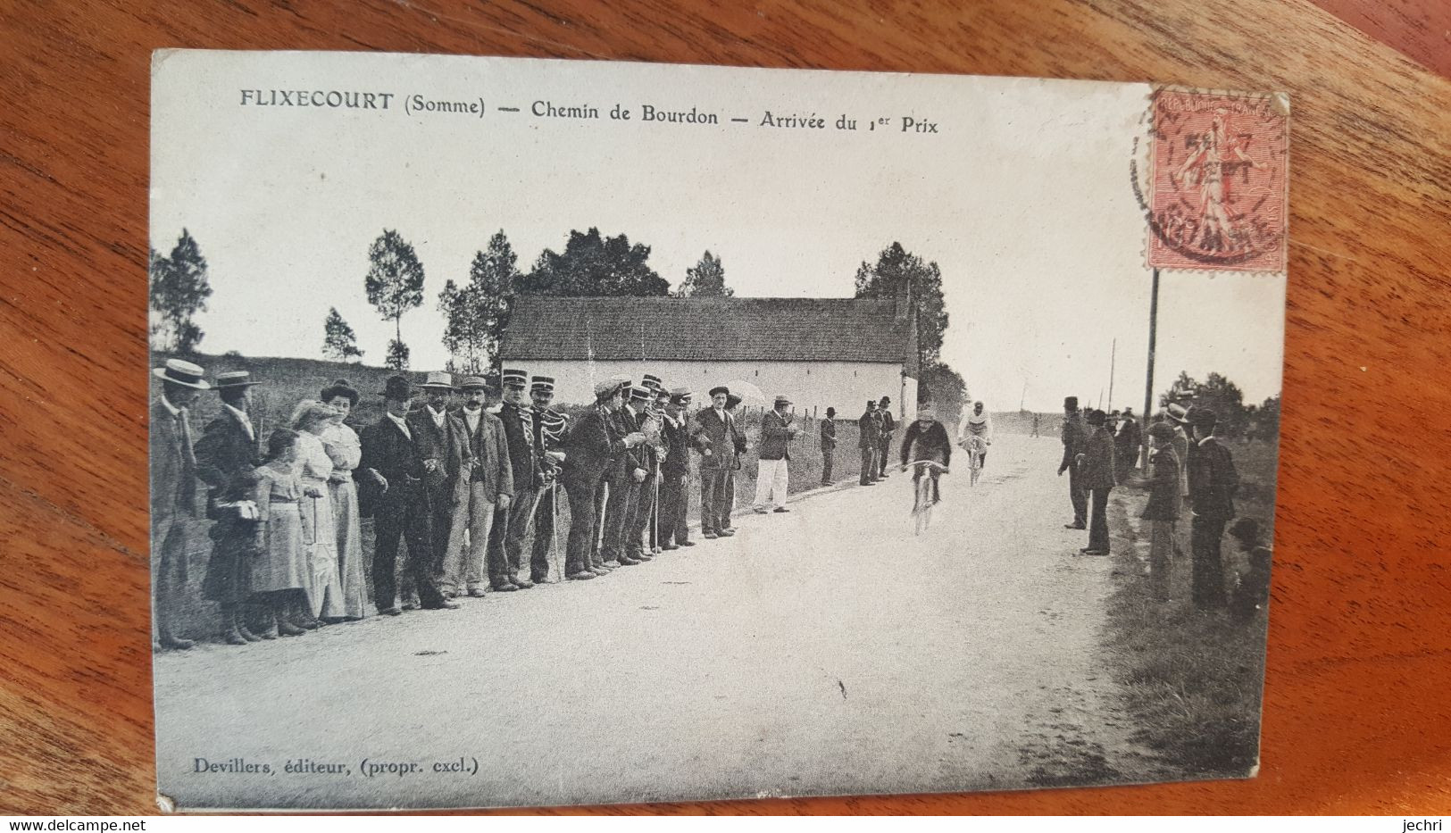 Flixecourt , Chemin Du Bourdon Arrivée Du 1 Er Prix - Flixecourt