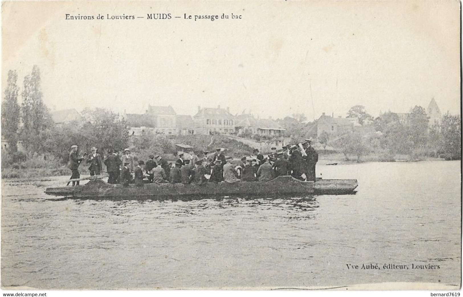 27  Muids - Environs De Louviers  - Le Passage Du Bac - Muids