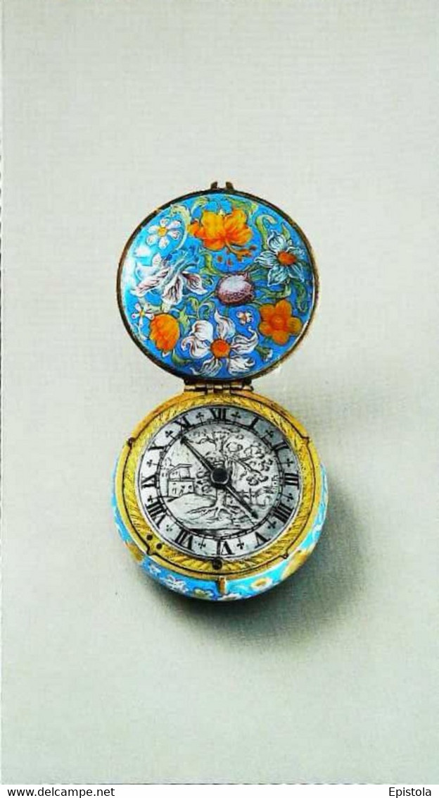 ►    Carte Postale     Montre  Bijou   Boite XVII Siècle - Horloge: Juwelen