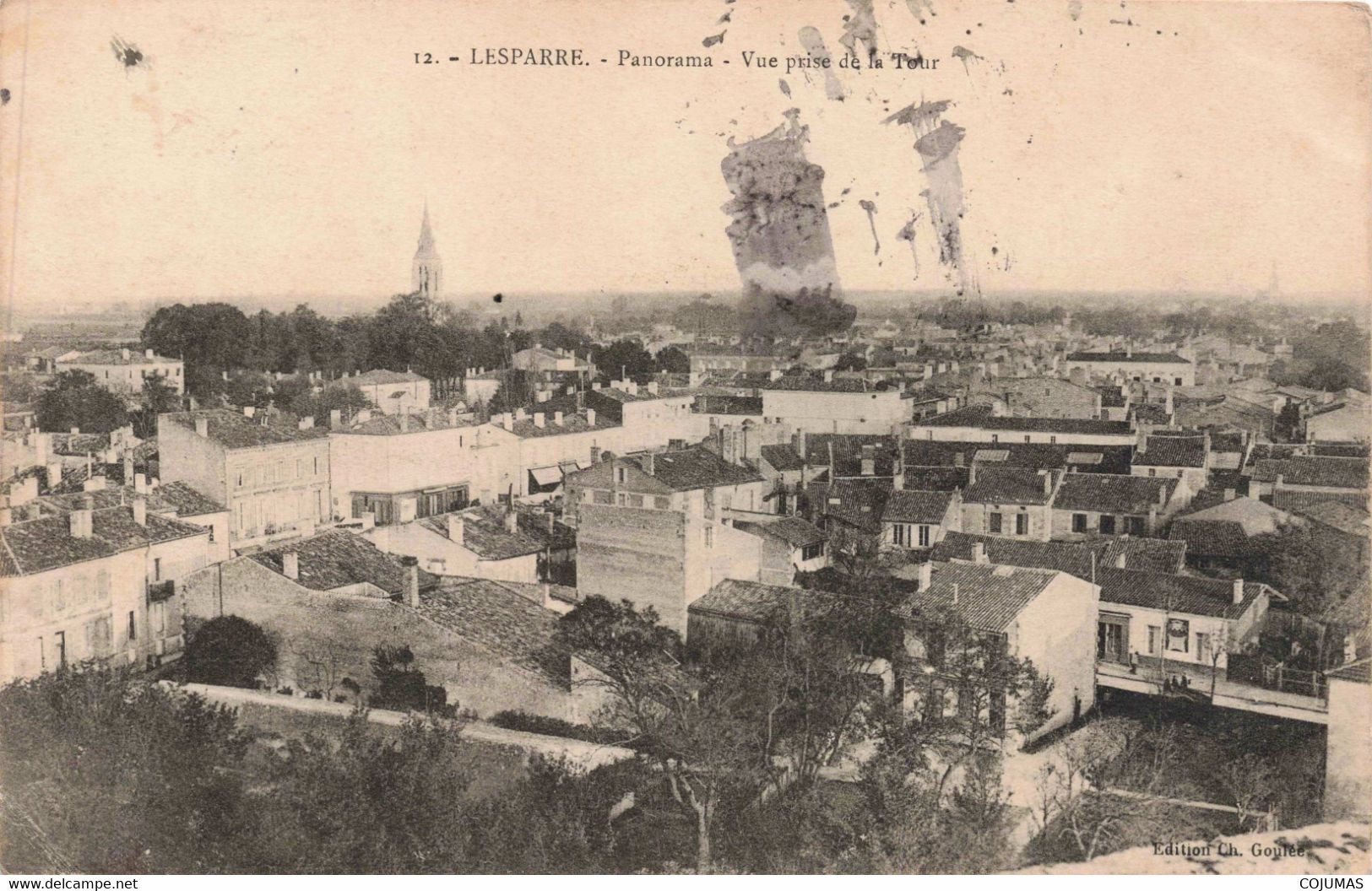 33 - LESPARRE - S09903 - Panorama - Vue Prise De La Tour - L1 - Lesparre Medoc