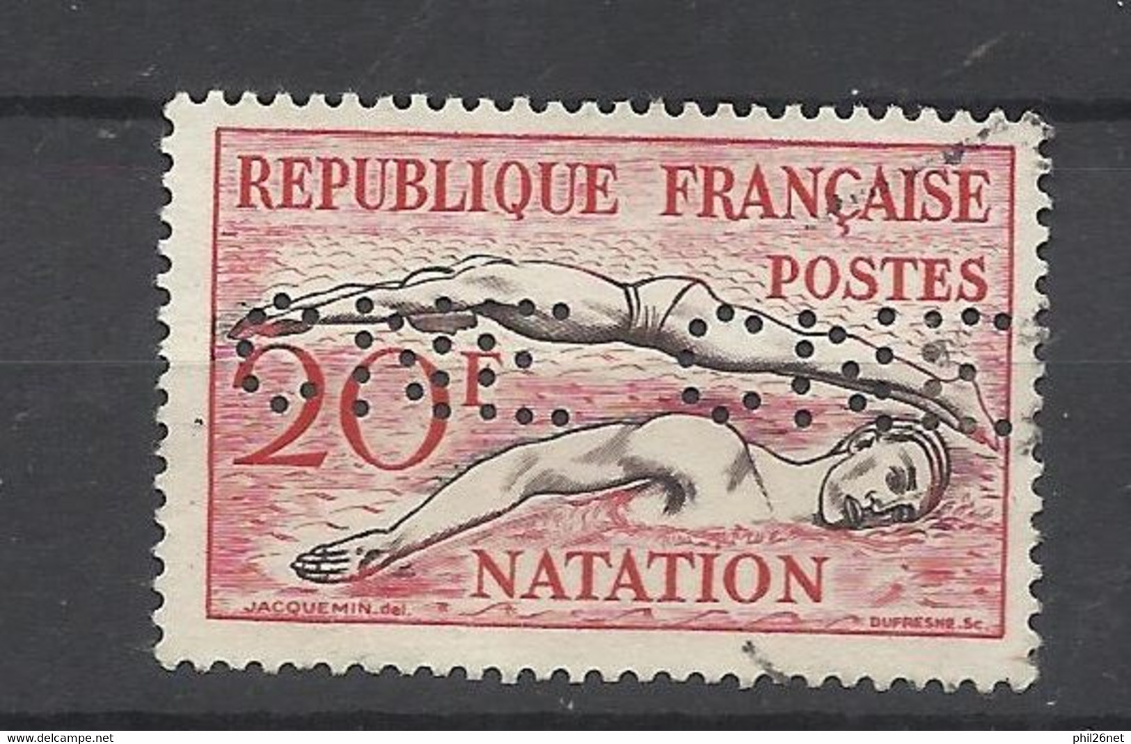 France    N° 960     Perforation CNE      Oblitéré   B/TB   Voir Scans  Soldes ! ! ! - Oblitérés