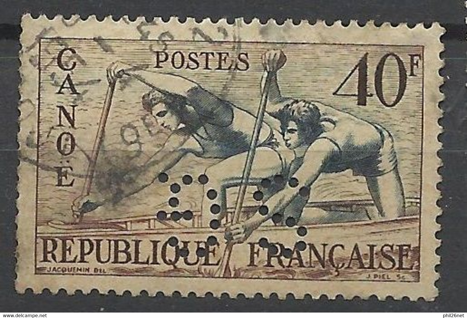 France    N° 963     Perforation SG      Oblitéré   AB/B   Voir Scans  Soldes ! ! ! - Gebraucht