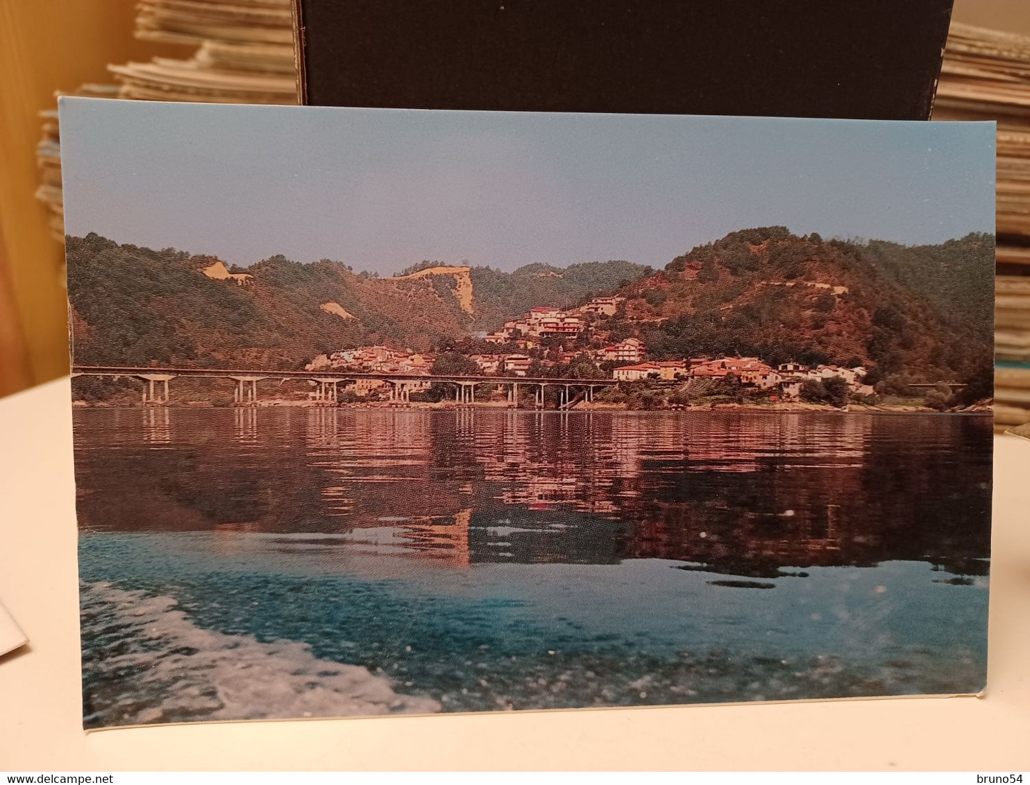2 Cartoline Fiumata Fa Parte Del Comune Di Petrella Salto, In Provincia Di Rieti,lago Del Salto Ponte - Rieti