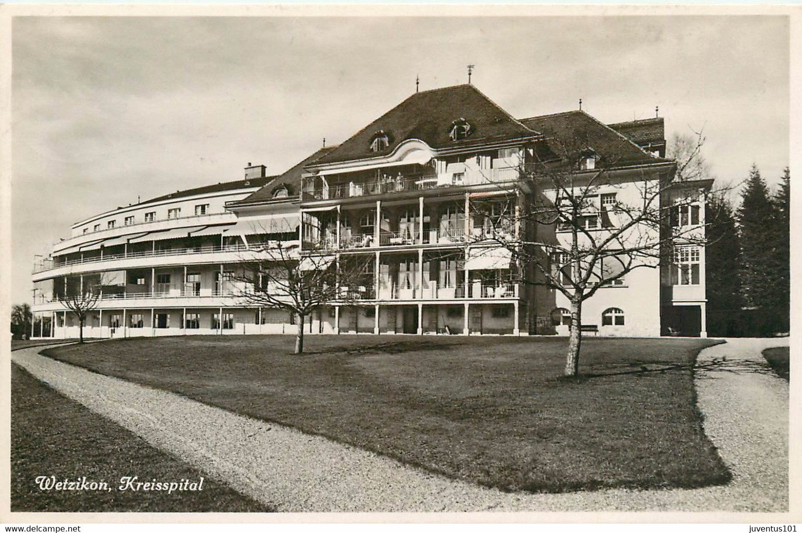 CPSM Wetzikon-Kreisspital-Timbre     L2068 - Wetzikon