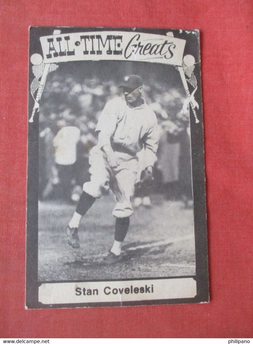 All Time Greats. Stan Coveleski.    Baseball  Ref 5932 - Honkbal