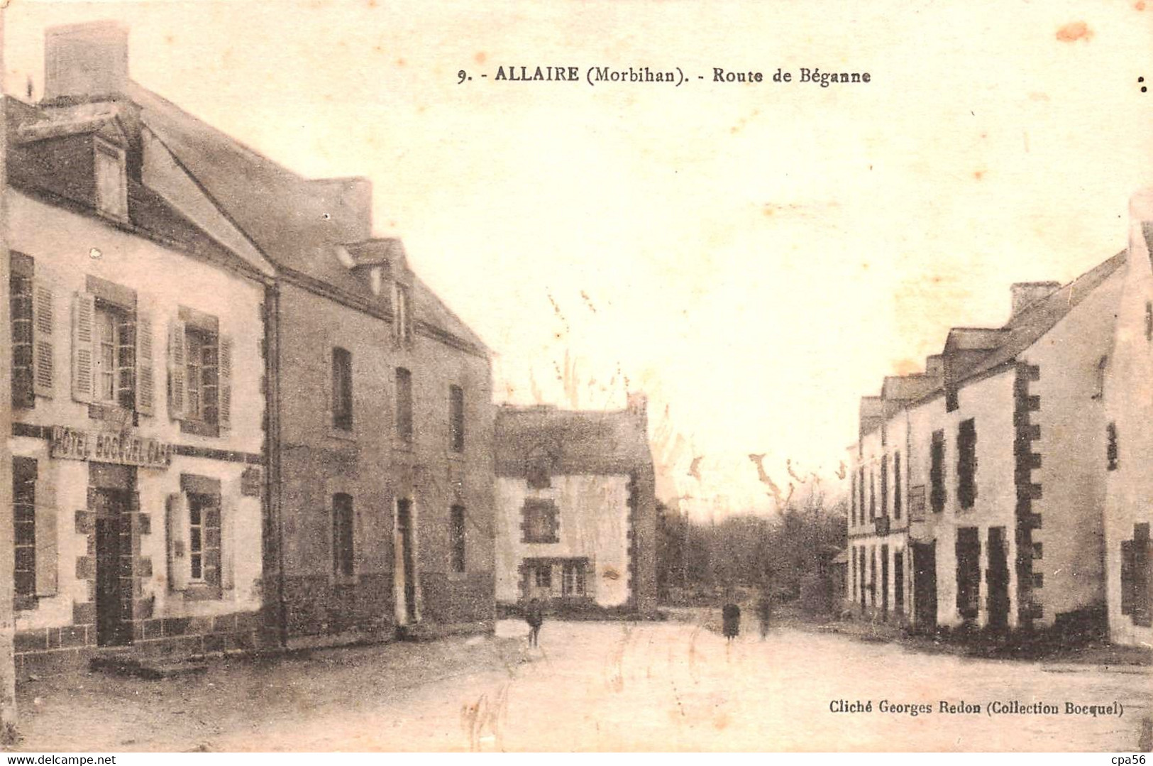 ALLAIRE - Le Bourg - Hôtel BOCQUEL - Route De Béganne - Allaire