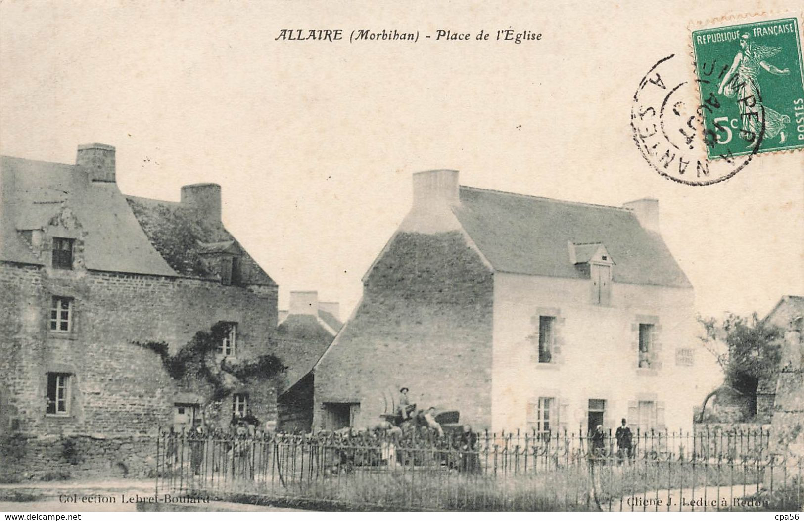 ALLAIRE - Le Bourg - Place De L'Église - Allaire