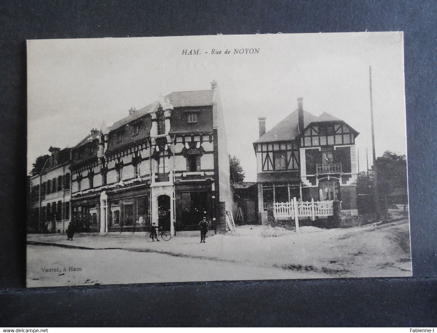 CPA - Ham - Rue De Noyon - Ham