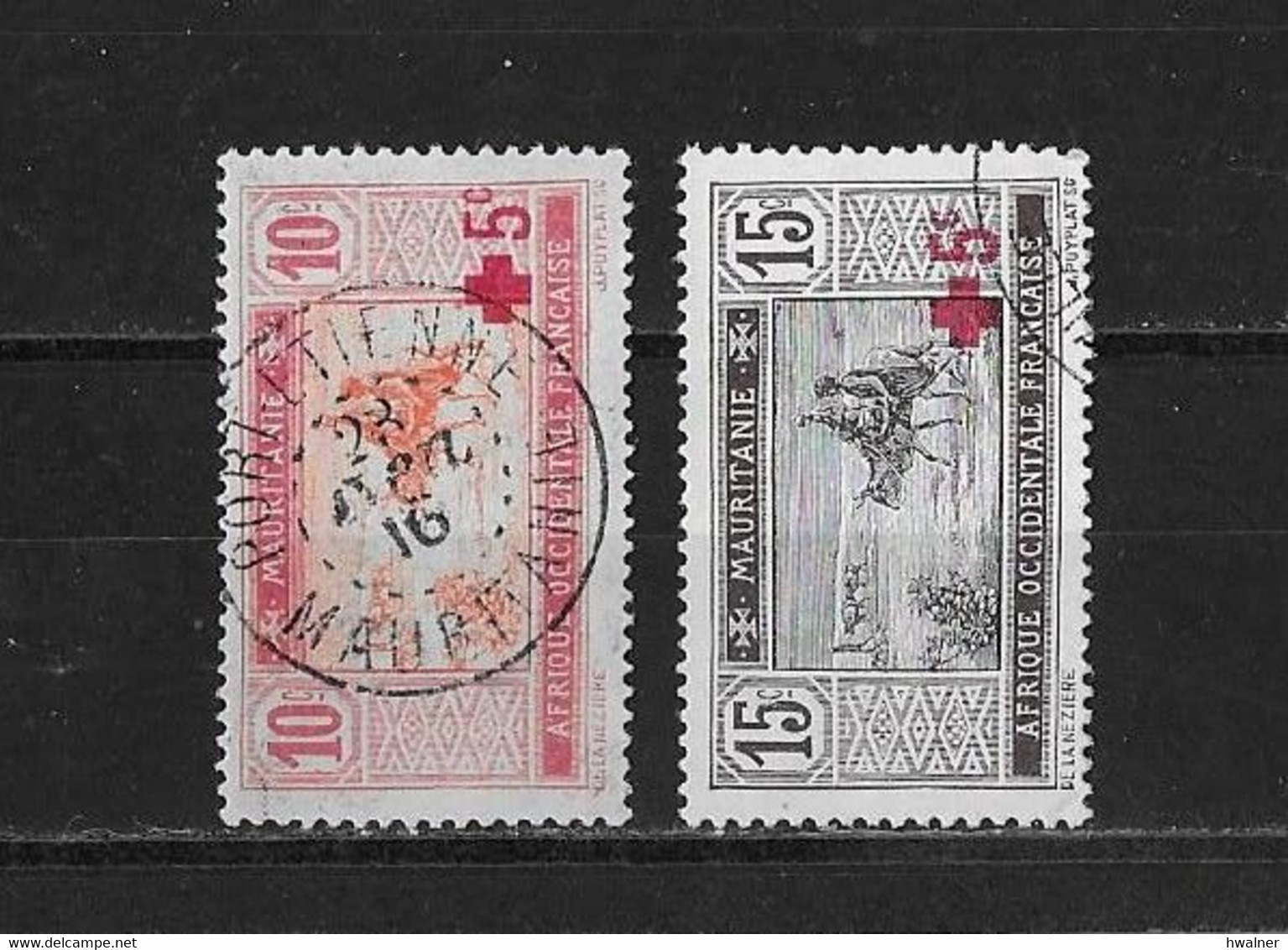 Mauritanie Yv. 34 Et 35 O. - Used Stamps