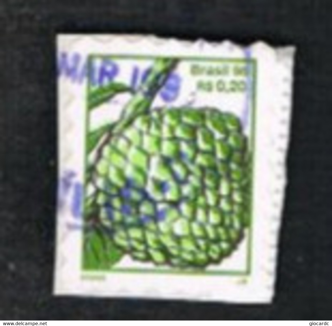 BRASILE (BRAZIL) -  SG 2828  - 1998 FRUITS:  PIHNA      - USED° ON PAPER - Used Stamps
