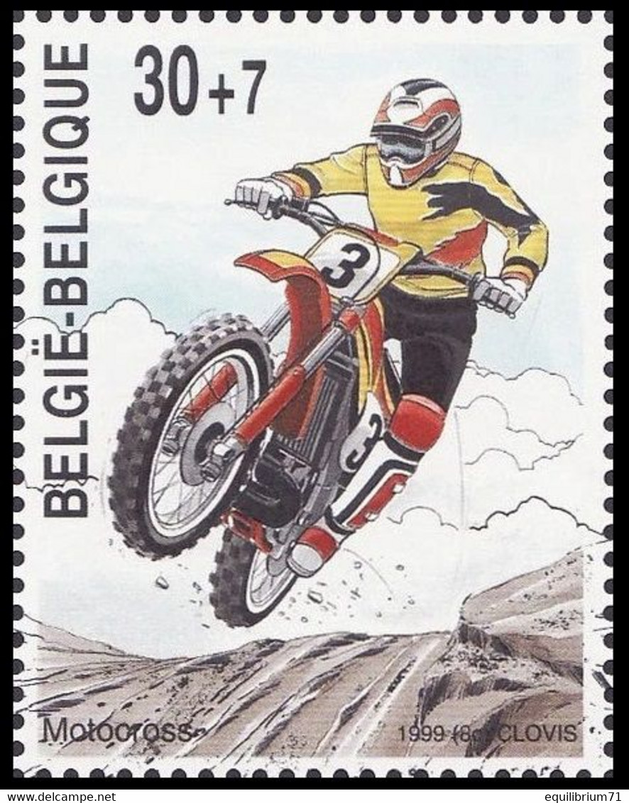 2821**(BL79) - Motos / Motorfietsen / Motorräder / Motorcycles - BELGIQUE / BELGIË / BELGIEN / BELGIUM - Philabédés