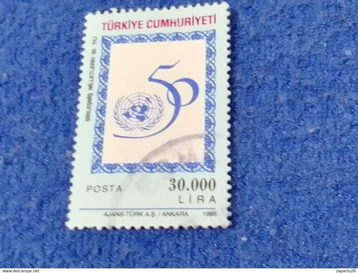 TÜRKEY--1990 00  -   30 000TL         DAMGALI - Usati