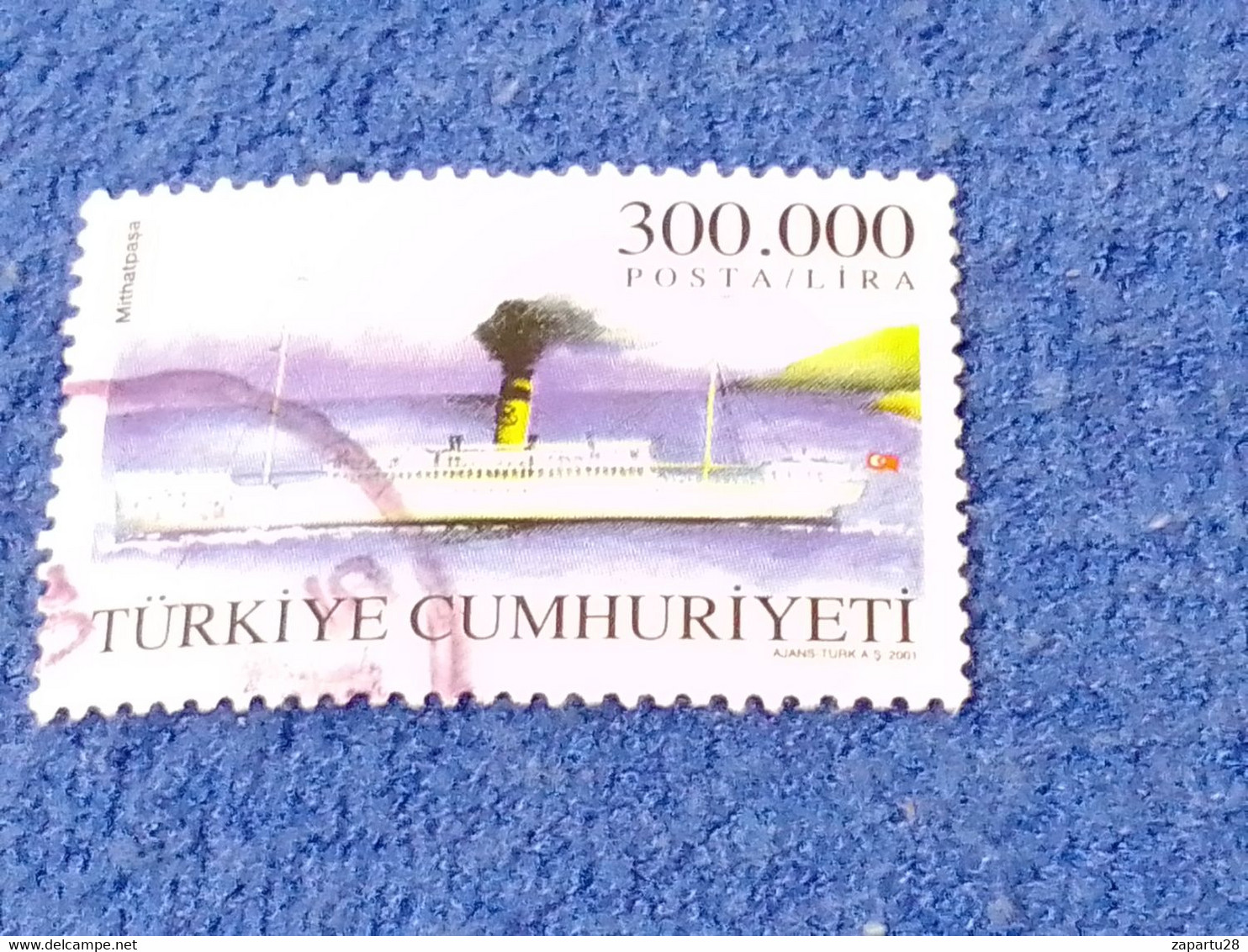 TÜRKEY--1990 00  -  300 000TL         DAMGALI - Usati