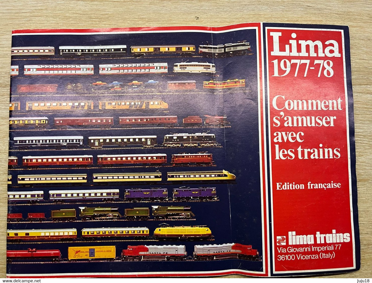 Livret LIMA TRAINS 1977-78 - Other & Unclassified