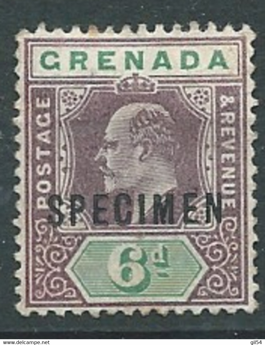 Grenade   Yvert N° 43 *   Surcharge Specimen ) -  AE 21017 - Grenada (...-1974)