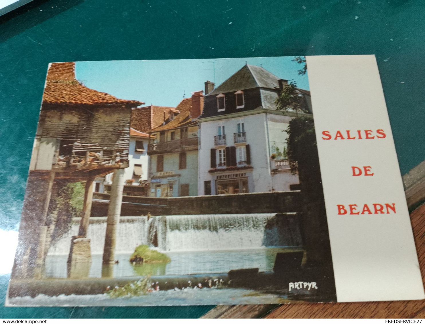 372 //  SALIES DE BEARN / LA CASCADE DU SALEYS - Bearn