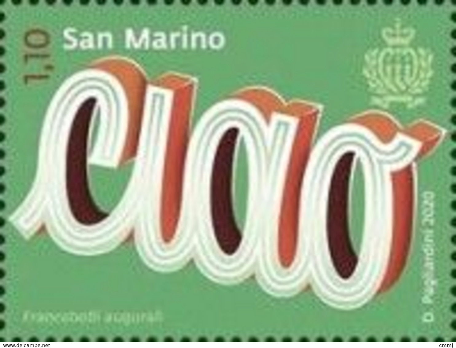 2020 - SAN MARINO - Francobolli Di Auguri 4v -  NH - ** - Nuovi