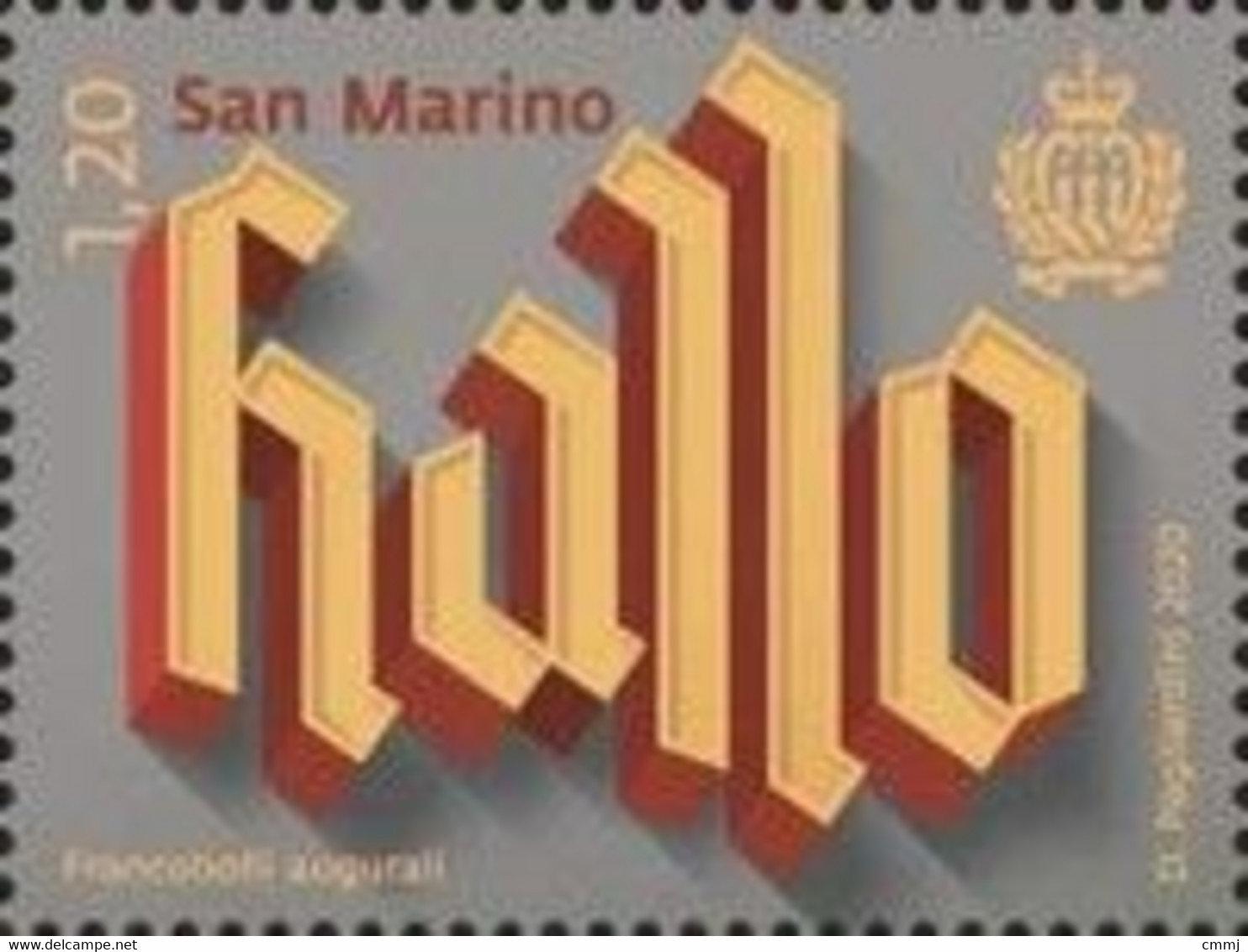 2020 - SAN MARINO - Francobolli Di Auguri 4v -  NH - ** - Ungebraucht