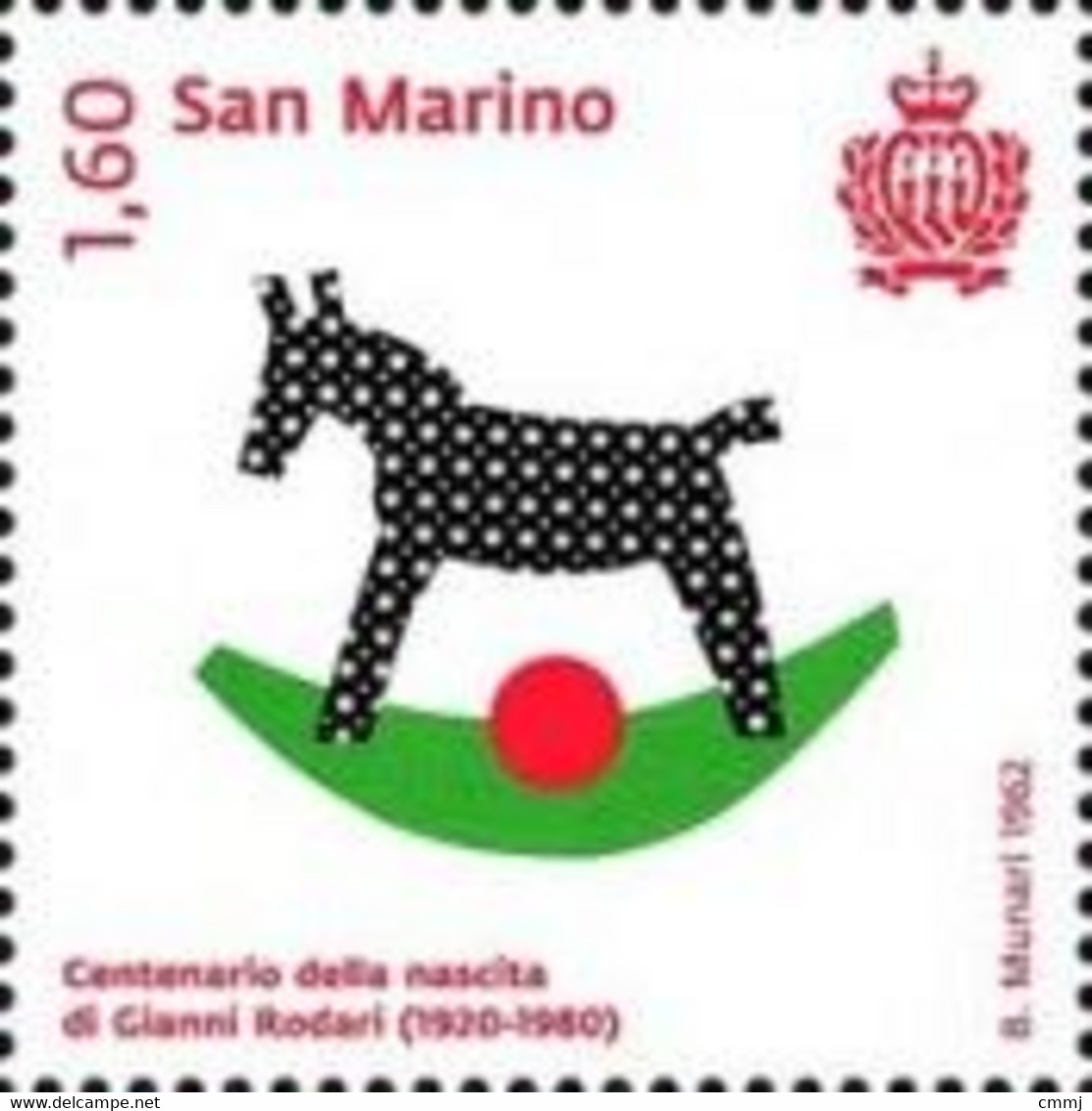 2020 - SAN MARINO - Gianni Rodari 2v -  NH - ** - Unused Stamps