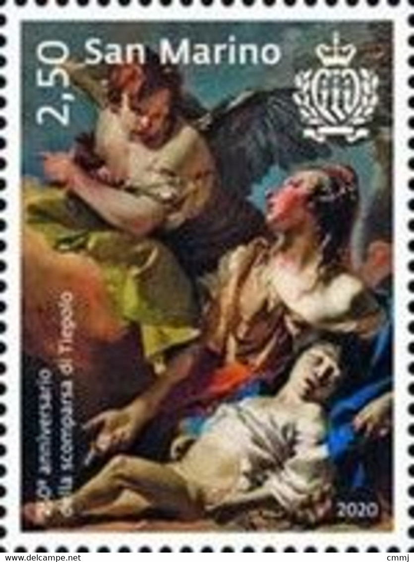 2020 - SAN MARINO - G.B.Tiepolo 2v -  NH - ** - Unused Stamps