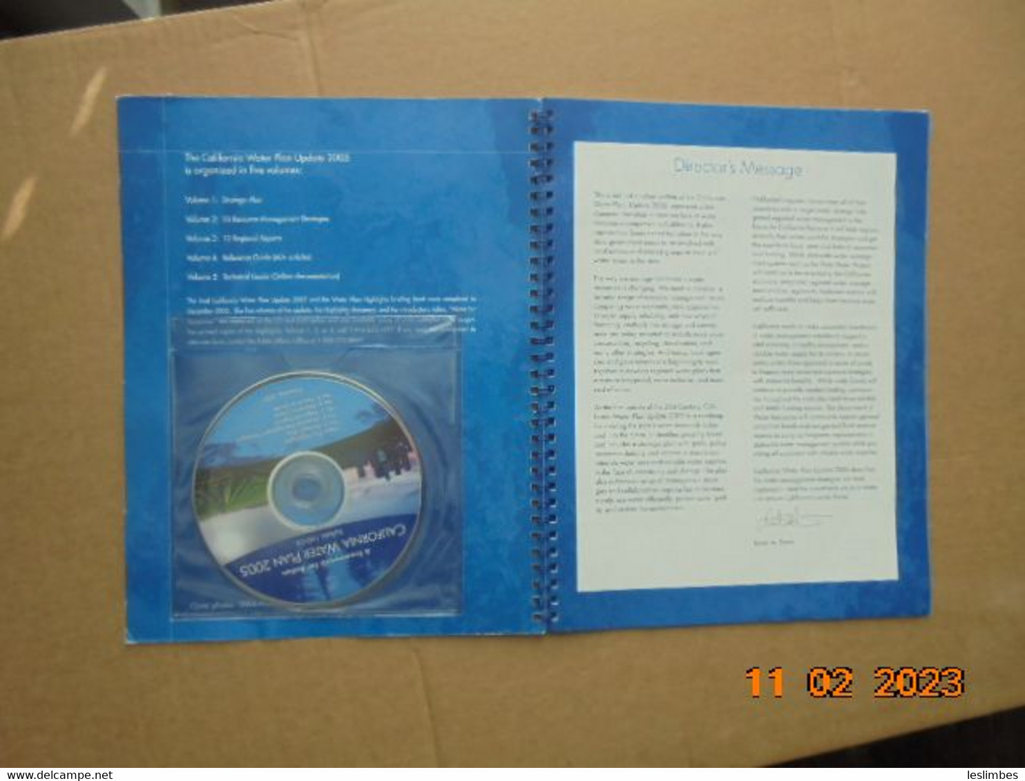 California Water Plan Highlights : A Framework For Action (Department Of Water Resources Bulletin 160-05 December 2005) - Scienze Della Terra