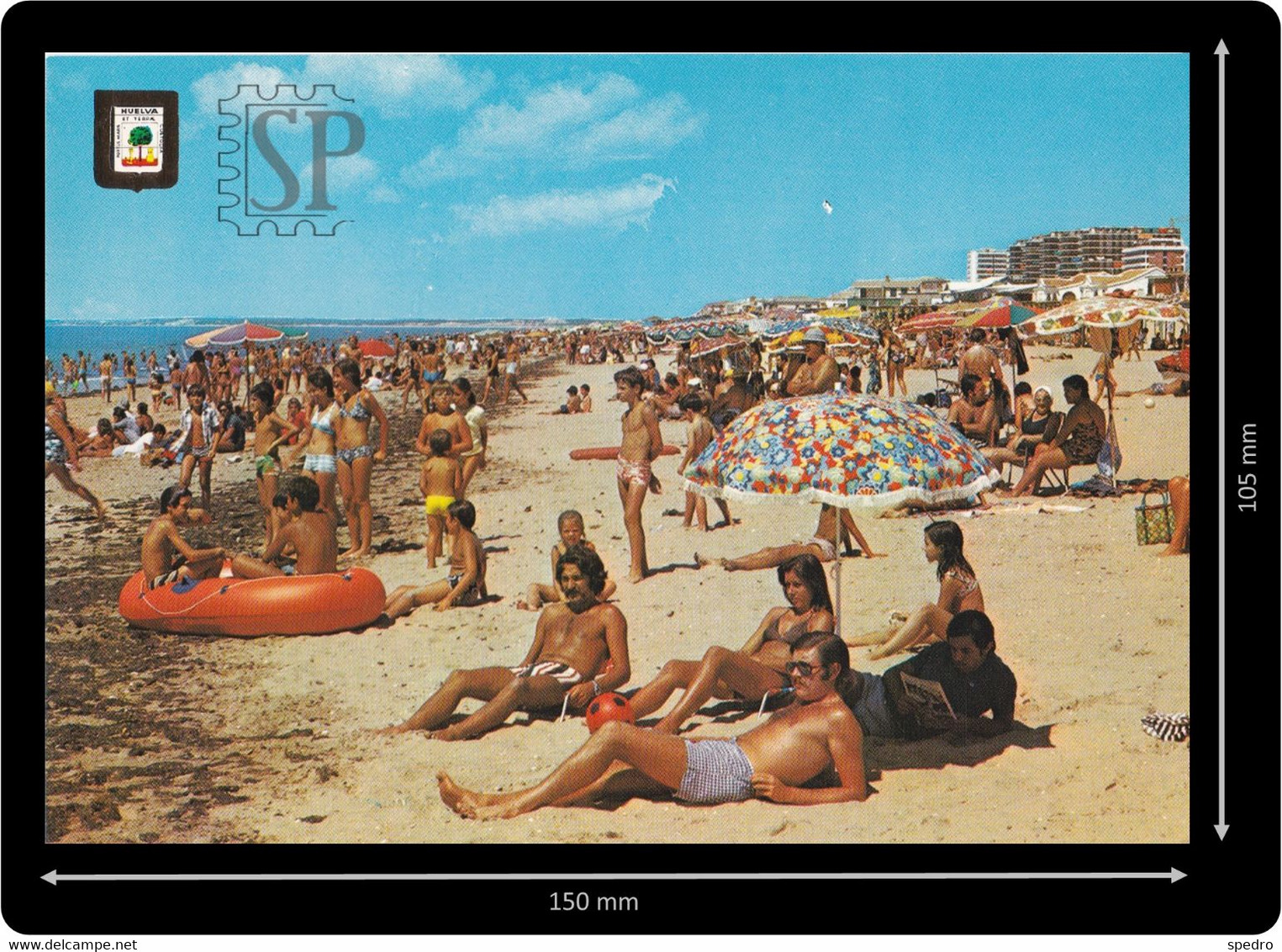 España Postal Punta Umbría Huelva Edição Subritas Casanovas Playa Beach Plage FISA - Huelva