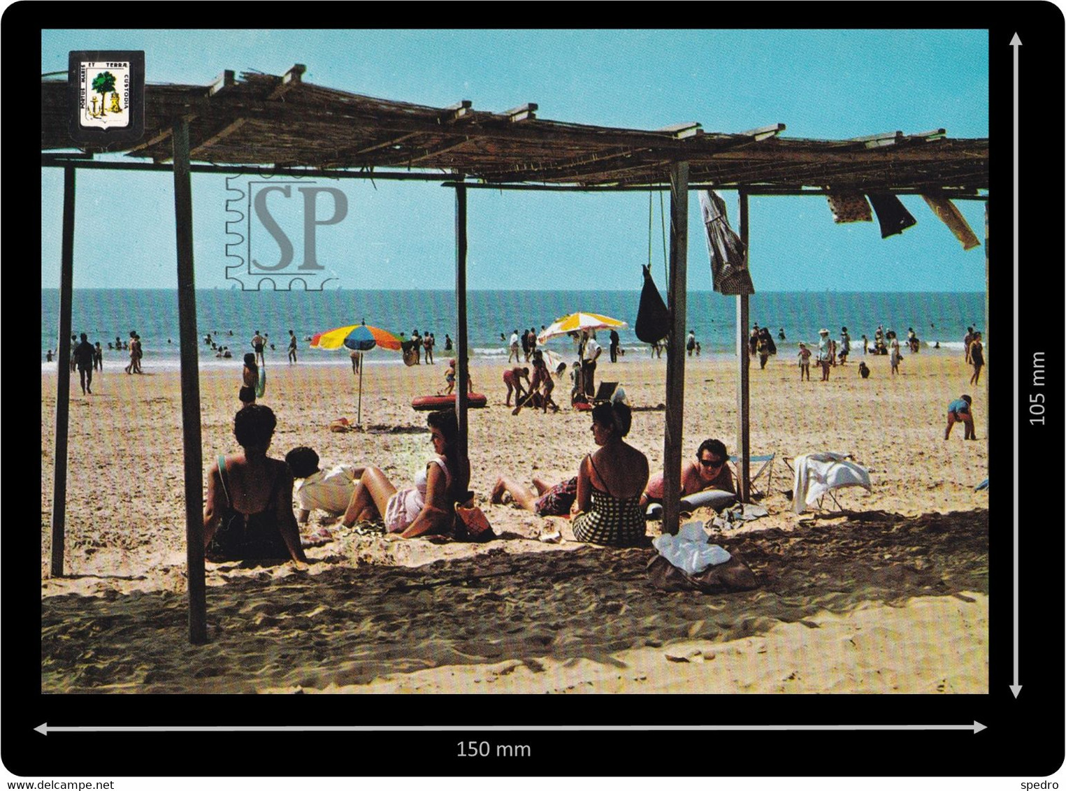 España Postal Punta Umbría Huelva Edição Subritas Casanovas Playa Beach Plage FISA - Huelva