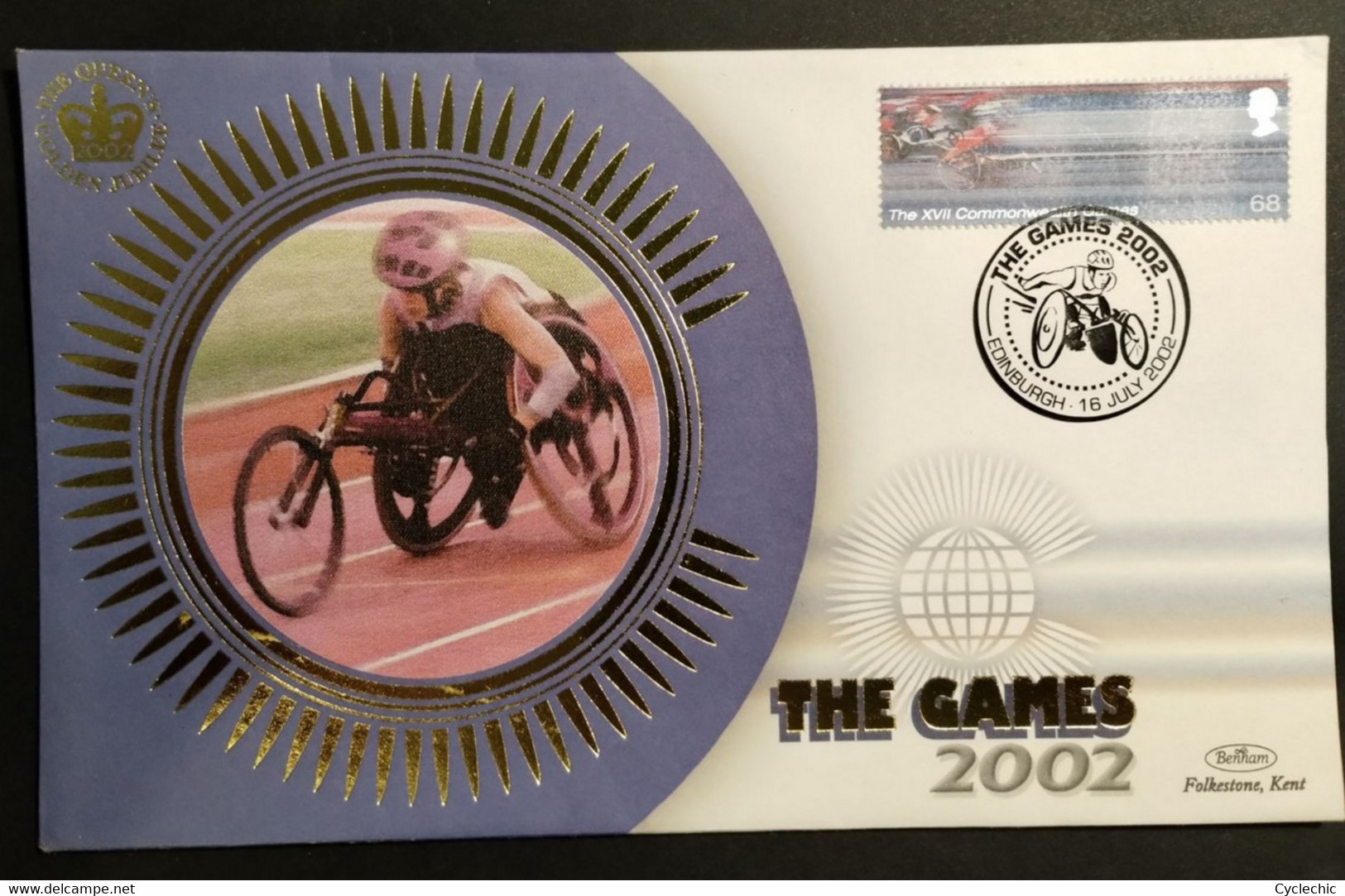 Commonwealth Games Manchester - 2002 Great Britain UK Paralympics Wheelchair - 2001-2010 Em. Décimales