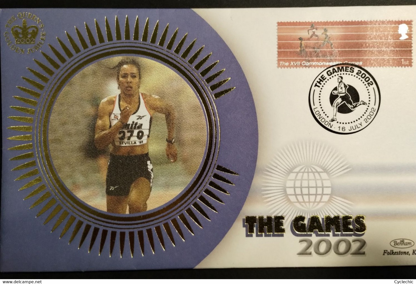 Commonwealth Games Manchester - 2002 Great Britain UK Athletics - 2001-2010 Decimal Issues