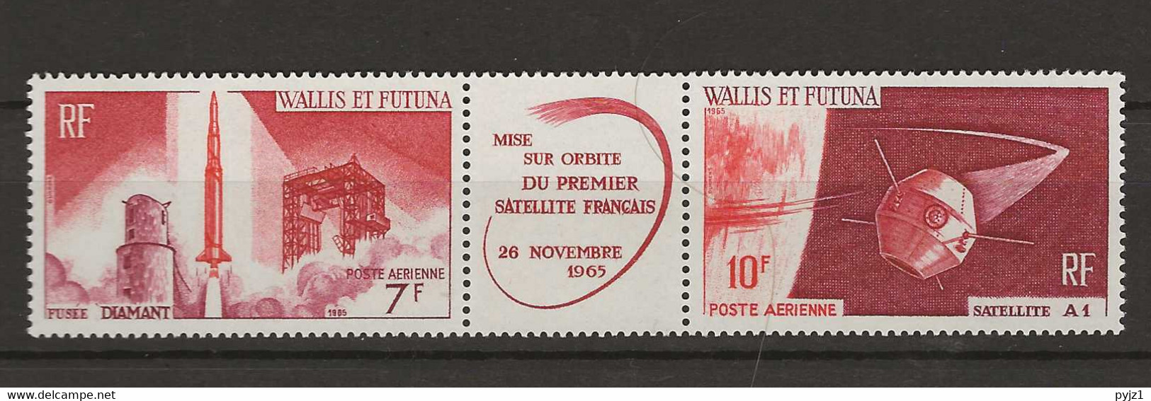 1966 MNH Wallis Et Futuna Mi 209-10 Postfris** - Nuevos