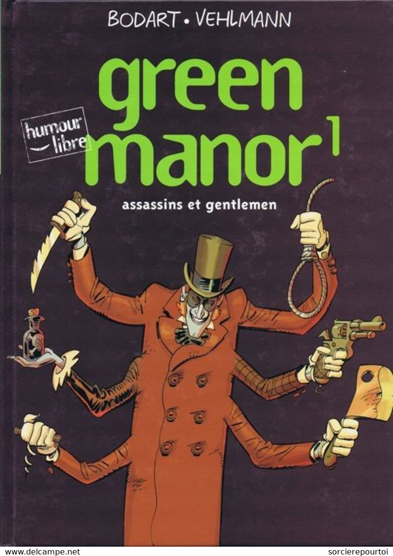 Green Manor 1 Assassins Et Gentlemen - Vehlmann / Bodart - Dupuis - EO 01/2001 - TBE - Green Manor