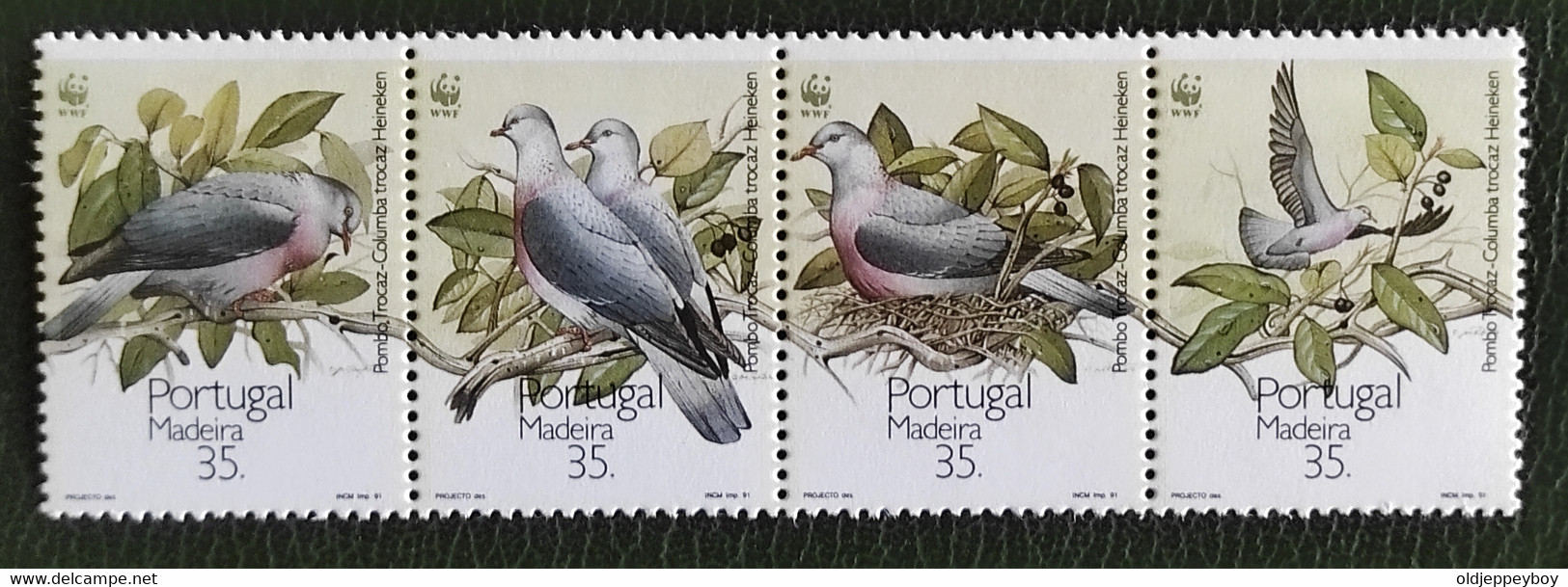 Portugal Madeira 1991 Birds MNH - Autres & Non Classés