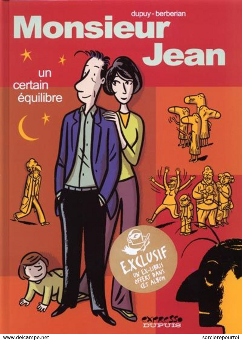 Monsieur Jean 7 Un Certain équilibre - Berberian / Dupuy - Dupuis - EO 06/2005 - TTBE - Monsieur Jean
