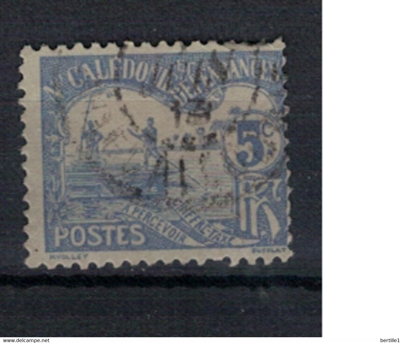 NOUVELLE CALEDONIE           N°  YVERT TAXE 16 OBLITERE     ( OB    06/ 50 ) - Timbres-taxe