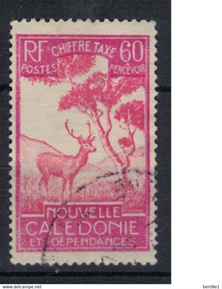 NOUVELLE CALEDONIE           N°  YVERT TAXE 35  OBLITERE     ( OB    06/ 51 ) - Portomarken