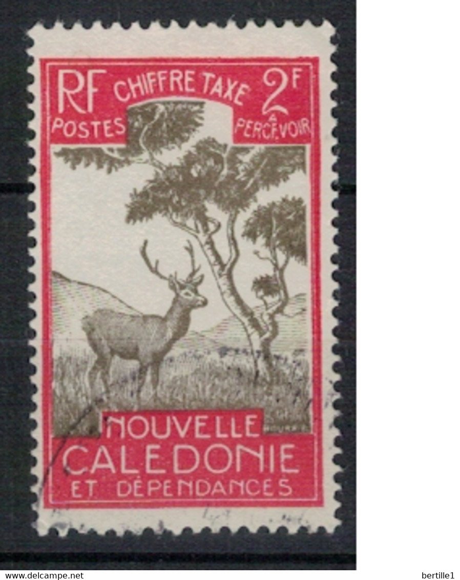 NOUVELLE CALEDONIE           N°  YVERT TAXE 37  OBLITERE     ( OB    06/ 51 ) - Portomarken