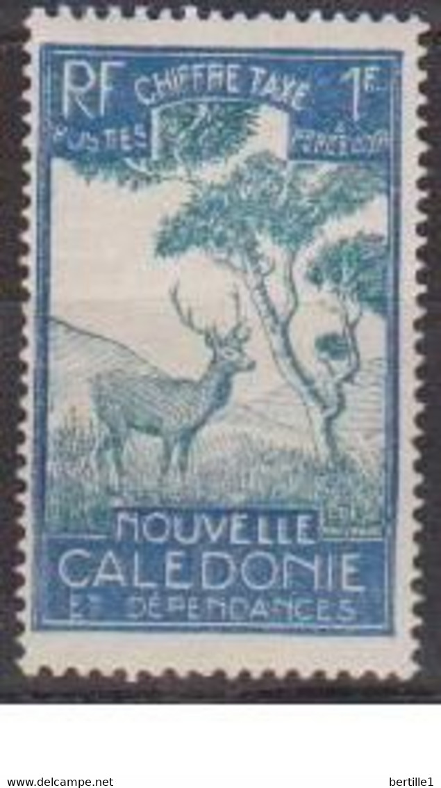 NOUVELLE CALEDONIE           N°  YVERT TAXE 36 NEUF SANS GOMME     ( S G   02/48 ) - Portomarken