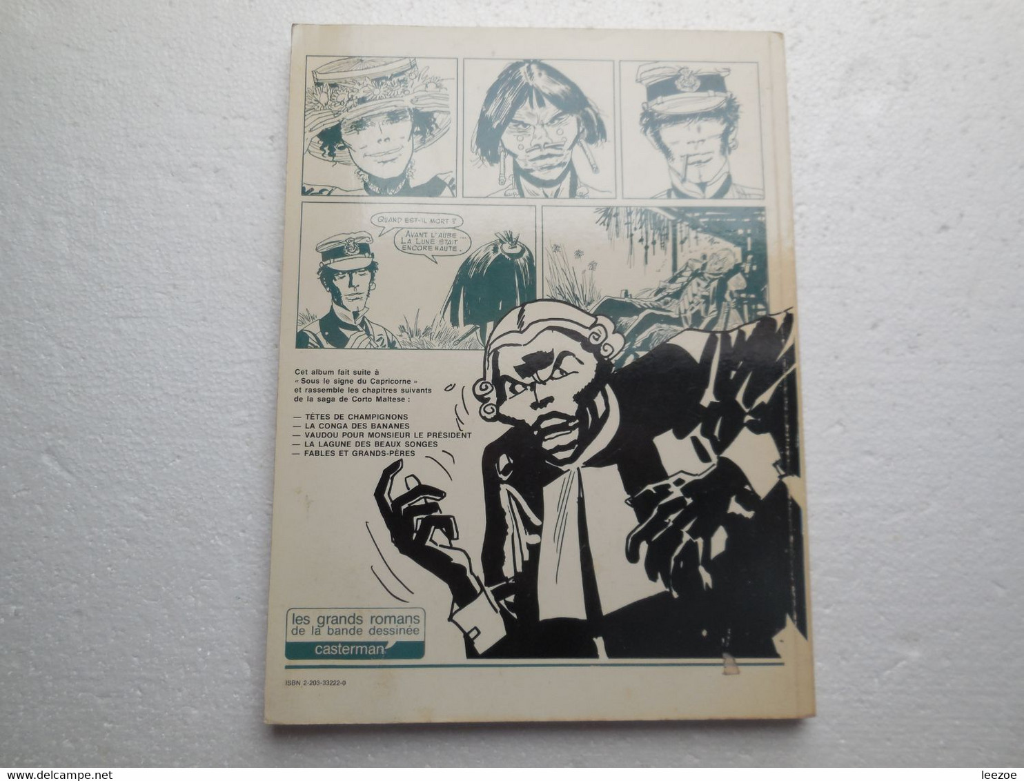 BD Corto Maltese 5. Toujours Un Peu Plus Loin Une BD De Pratt, Hugo  Chez Casterman...N5..4..5 - Corto Maltese