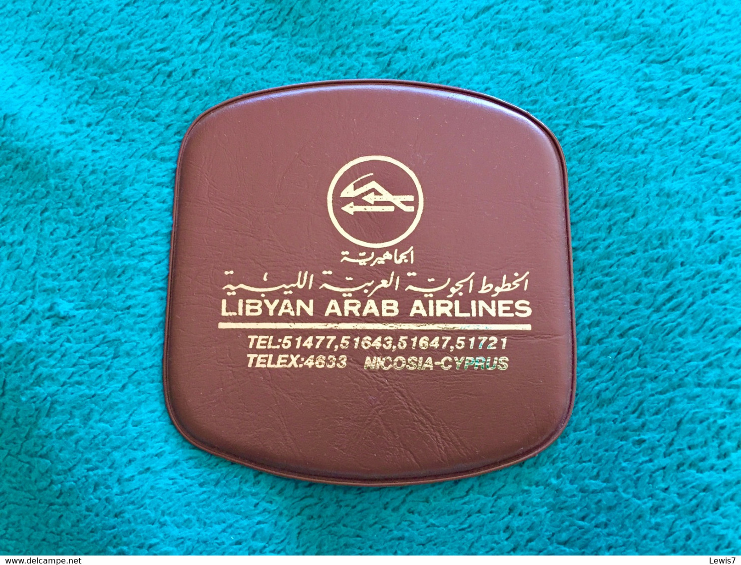 COASTER - LYBIAN ARAB AIRLINES - Sottobicchieri