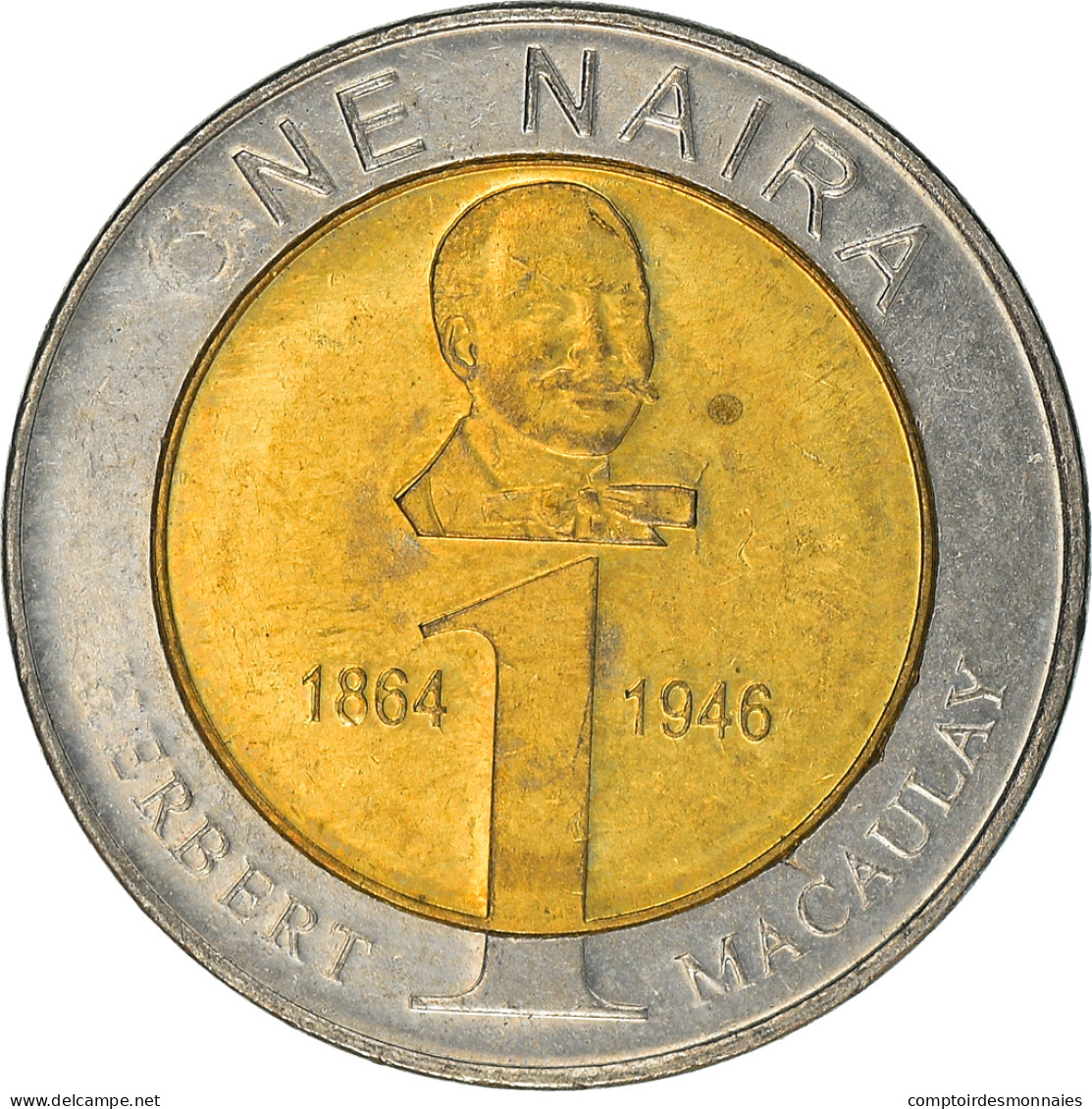 Monnaie, Nigéria, Naira, 2006, SPL, Bi-Metallic, KM:18 - Nigeria