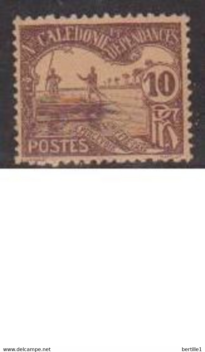 NOUVELLE CALEDONIE            N°  YVERT TAXE 17  NEUF AVEC CHARNIERES    ( CHARN  03/05 ) - Postage Due